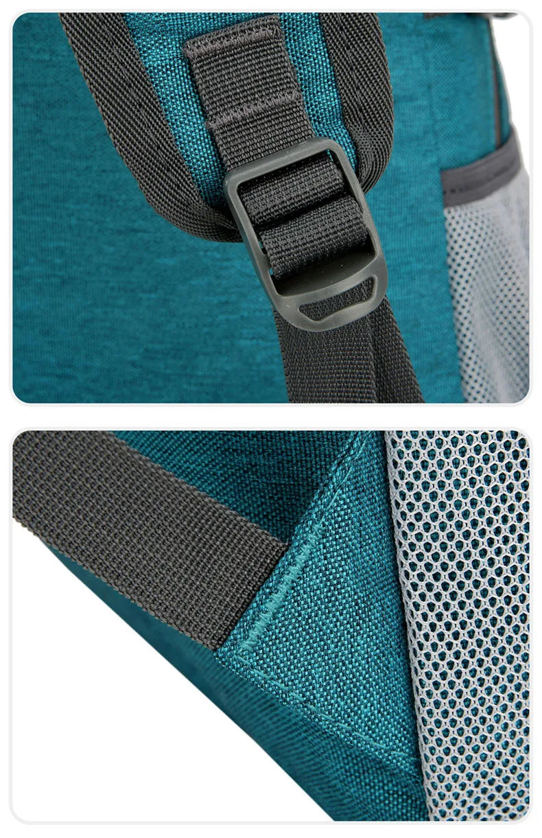 Ultralight foldable nylon camping hiking backpack with multi pockets - product image