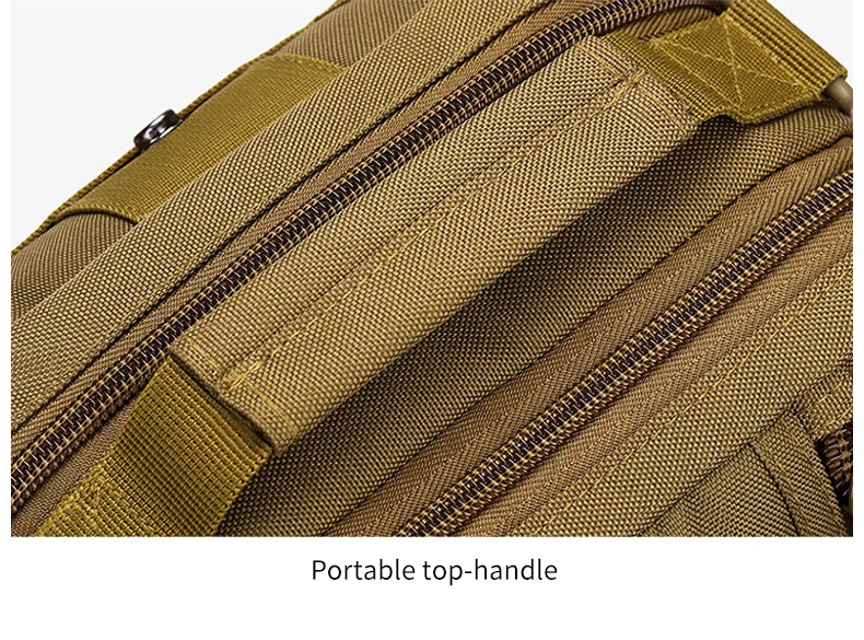 Usb charging nylon chest bag camouflage multi-compartment shoulder sling - product image