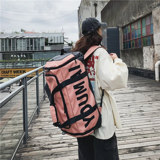 Waterproof gym backpack dry wet outdoor fitness workout large capacity travel bag - product image