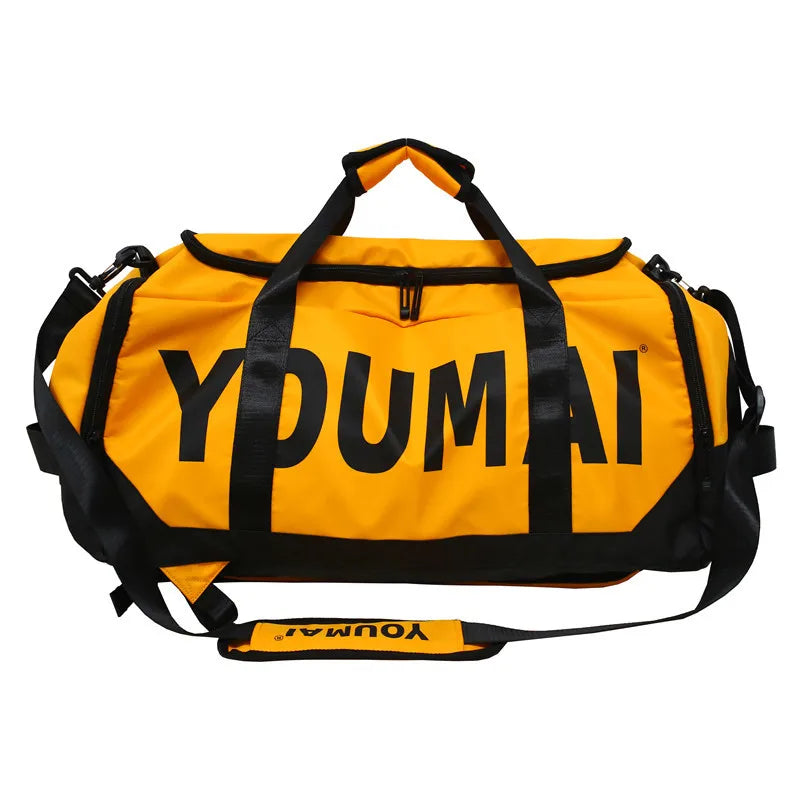 Waterproof gym backpack dry wet outdoor fitness workout large capacity travel bag - product image