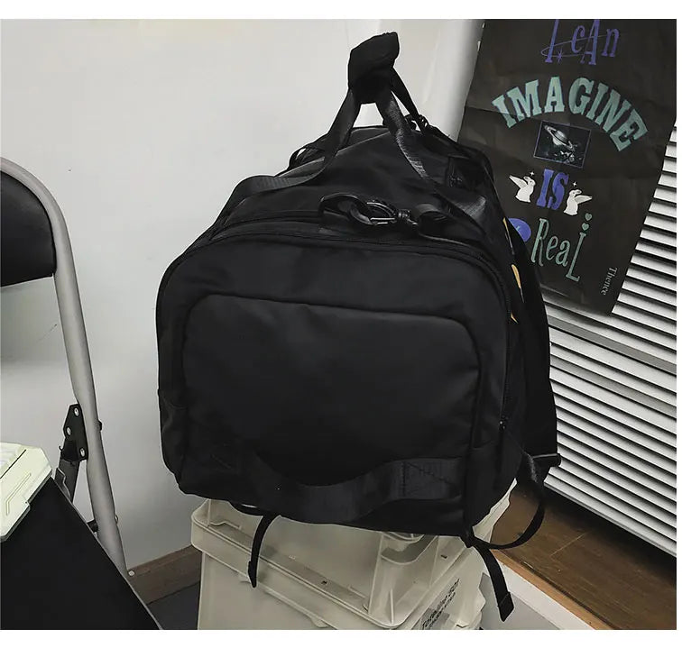 Waterproof gym backpack dry wet outdoor fitness workout large capacity travel bag - product image
