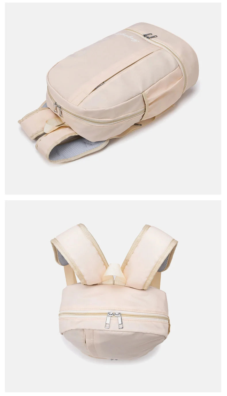 Waterproof nylon gym backpack with shoes pocket and dry wet separation - product image