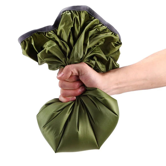 Waterproof nylon rain cover for backpacks adjustable elastic 30l-120l - product image