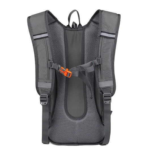 Waterproof outdoor sports camping backpack with riding helmet storage nylon - product image