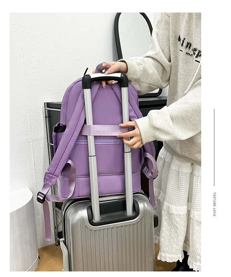 Waterproof oxford nylon gym backpack with shoes pocket and dry wet separation - product image