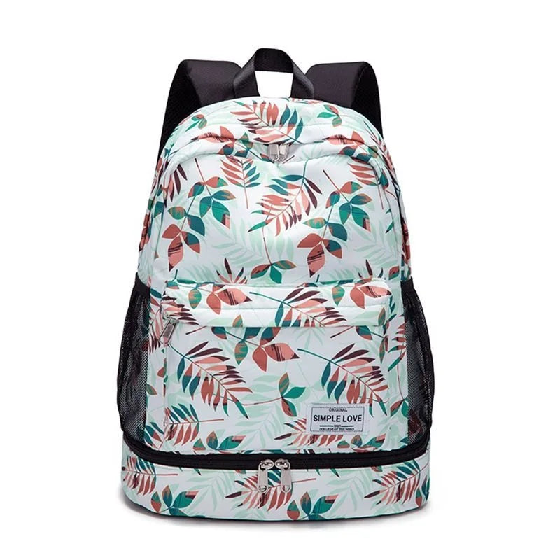 Waterproof oxford women fitness training bag wet dry separation multi-pocket large capacity - product image