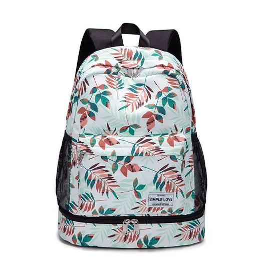 Waterproof oxford women fitness training bag wet dry separation multi-pocket large capacity - product image