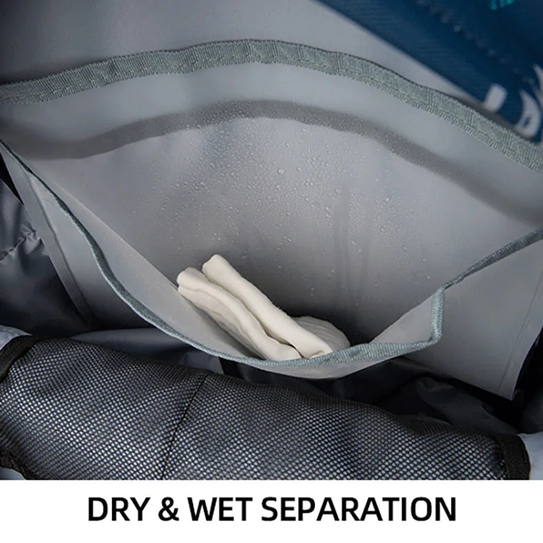 Waterproof oxford women fitness training bag wet dry separation multi-pocket large capacity - product image