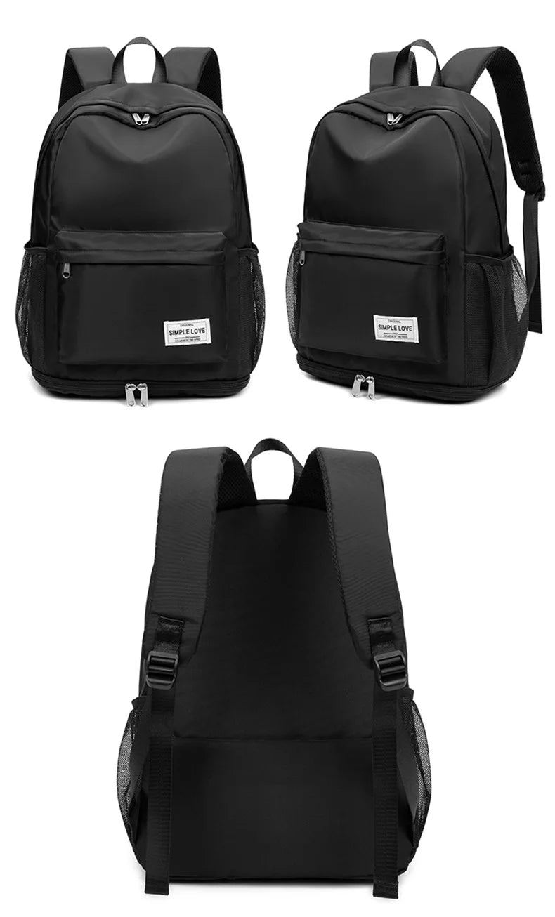 Waterproof oxford women fitness training bag wet dry separation multi-pocket large capacity - product image
