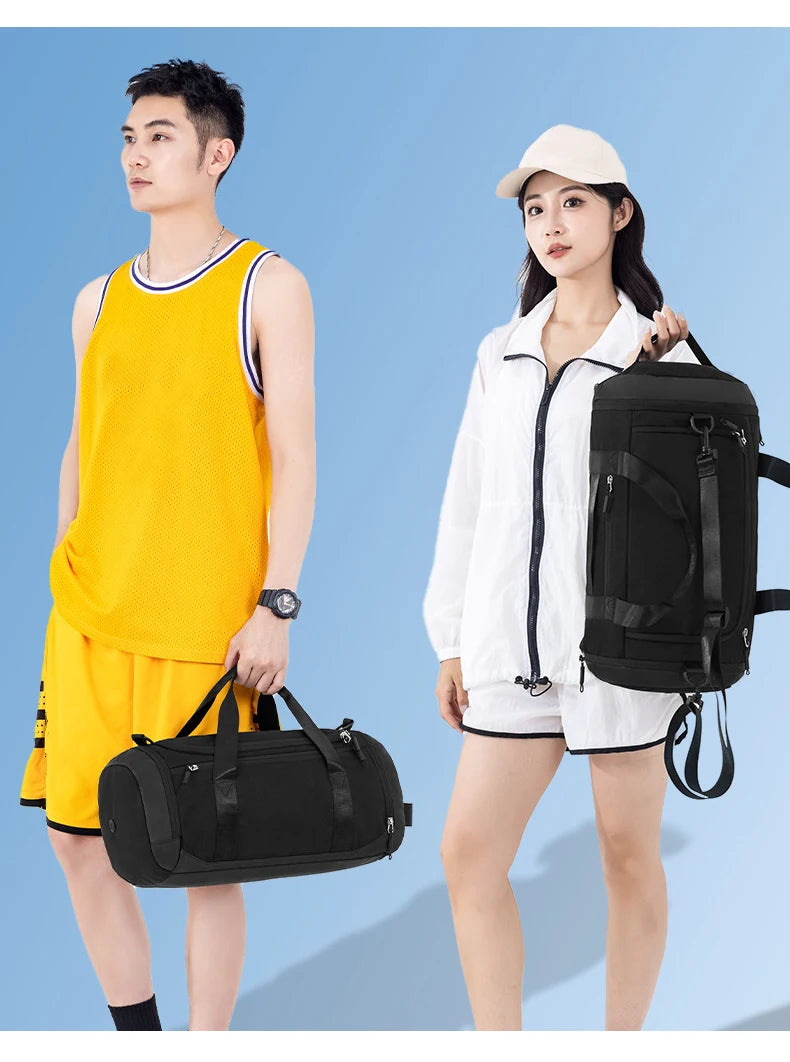 Women fitness yoga bag with shoes pack outdoor hiking basketball running swimming - product image