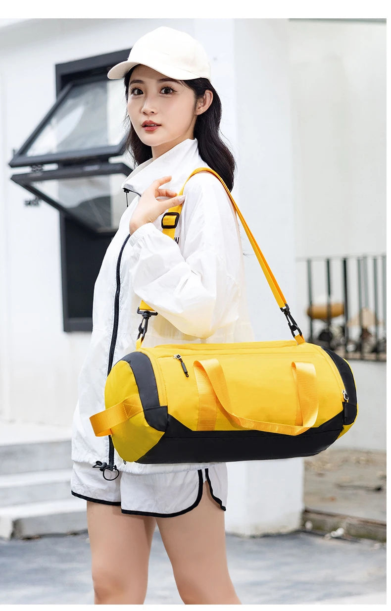 Women fitness yoga bag with shoes pack outdoor hiking basketball running swimming - product image
