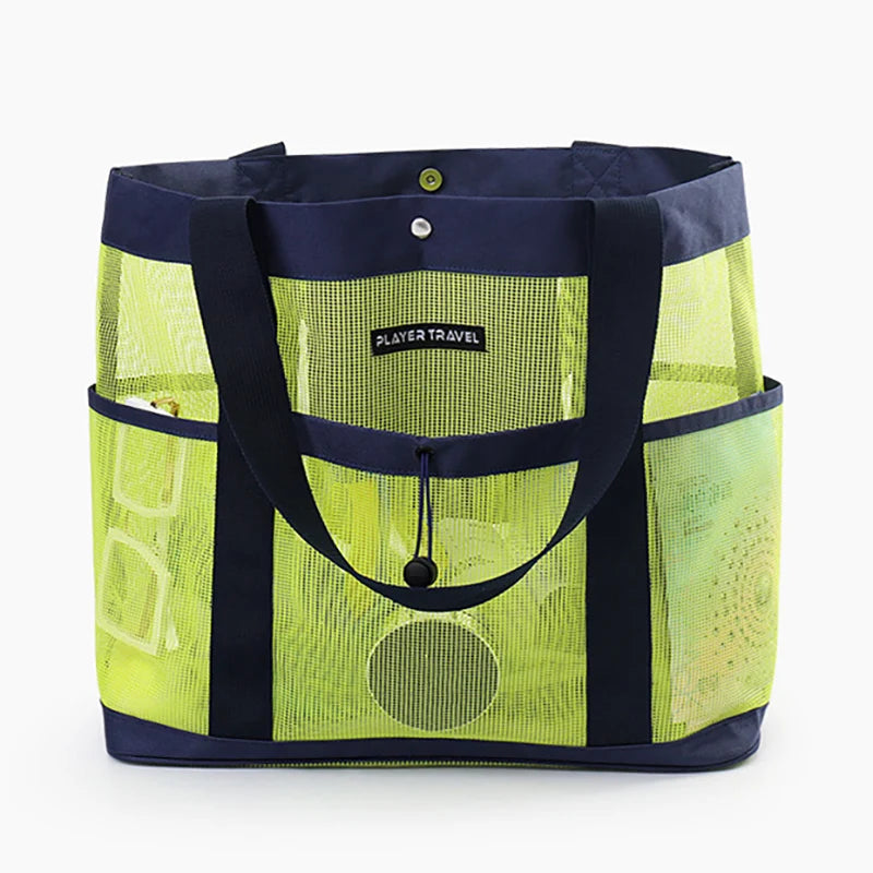 Women quick dry mesh beach tote lightweight handheld gym yoga swimming bag - product image