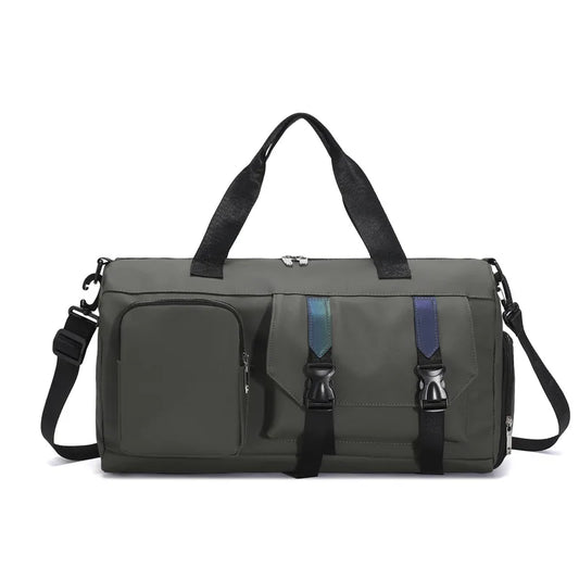 Yoga fitness gym travel duffel wet dry multi-functional outdoor camping handbag - product image