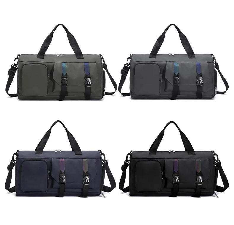 Yoga fitness gym travel duffel wet dry multi-functional outdoor camping handbag - product image