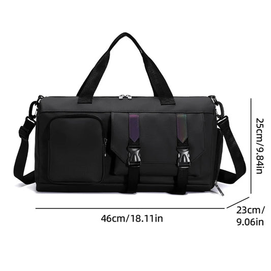 Yoga fitness gym travel duffel wet dry multi-functional outdoor camping handbag - product image