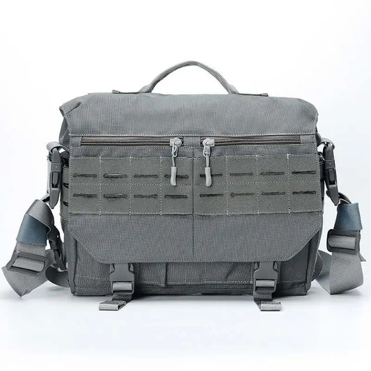 1000d laser tactical nylon laptop messenger bag for camping hiking - product image