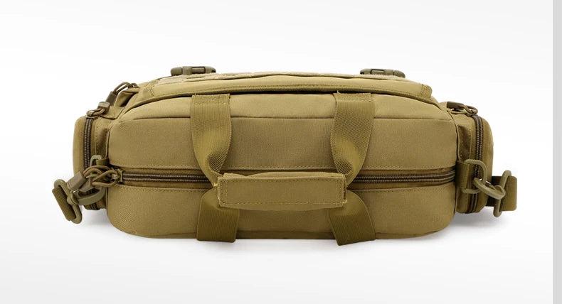 14 inch waterproof nylon tactical molle camping hiking shoulder bag - product image