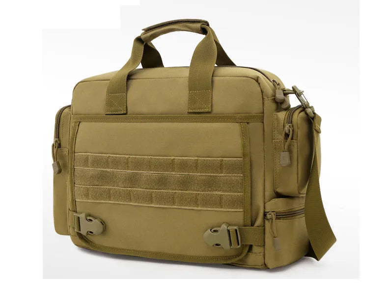 14 inch waterproof nylon tactical molle camping hiking shoulder bag - product image