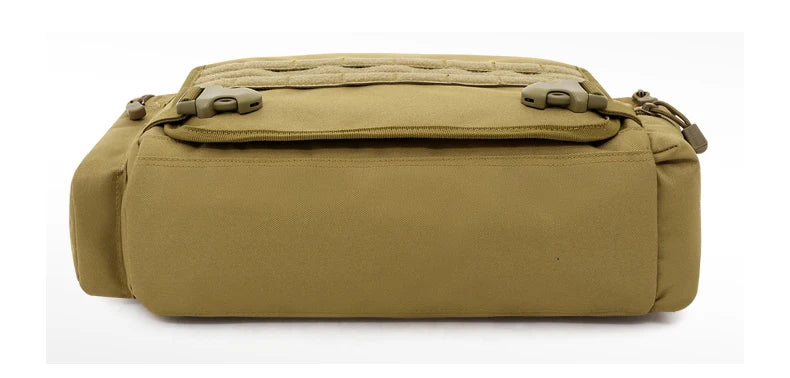 14 inch waterproof nylon tactical molle camping hiking shoulder bag - product image