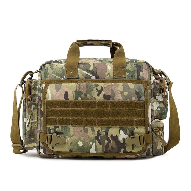 14 inch waterproof nylon tactical molle camping hiking shoulder bag - product image