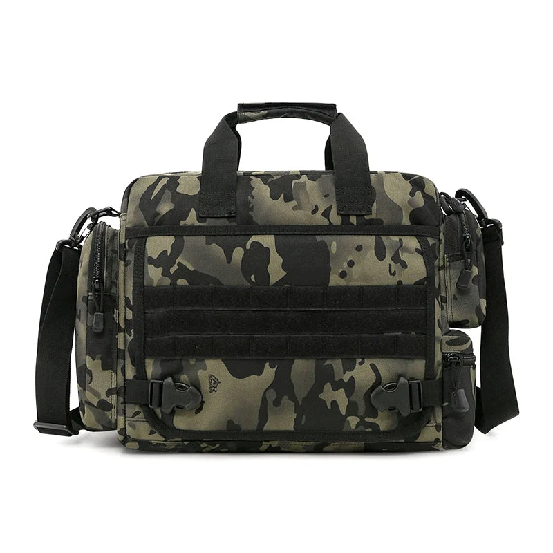 14 inch waterproof nylon tactical molle camping hiking shoulder bag - product image