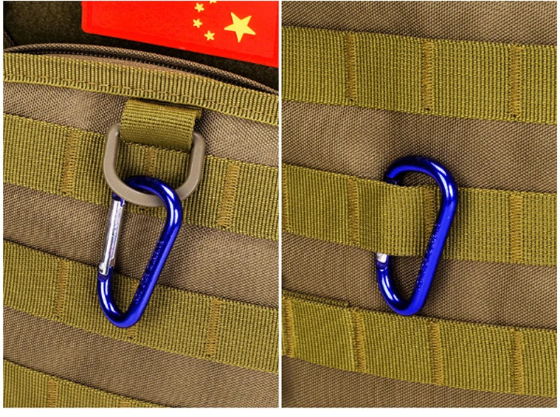 25l tactical military softback backpack with molle system, nylon - product image