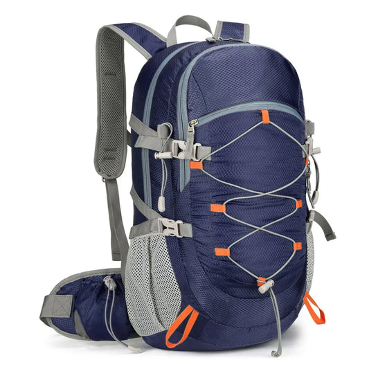 40l foldable waterproof nylon camping hiking backpack with detachable pouch - product image