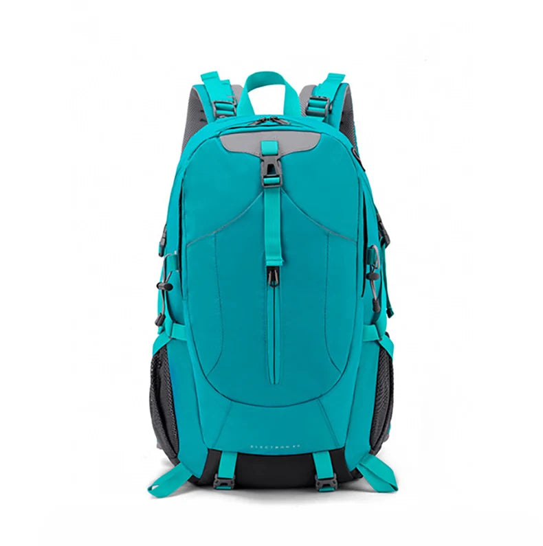 40l nylon hiking backpack with laptop compartment and multi pockets - product image