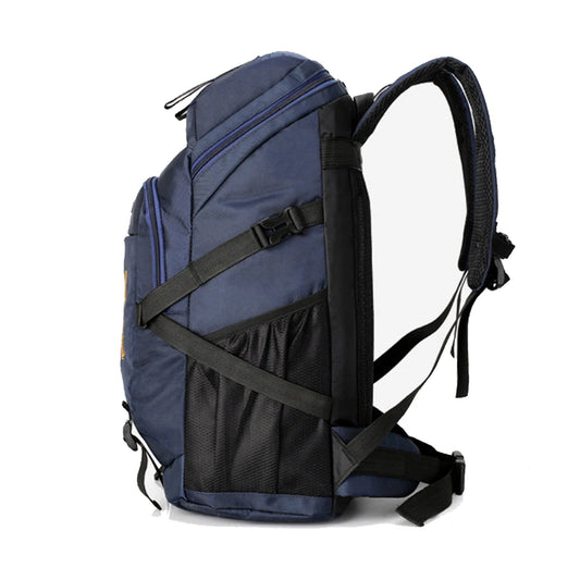 50l waterproof nylon tactical camping hiking backpack with multiple pockets - product image