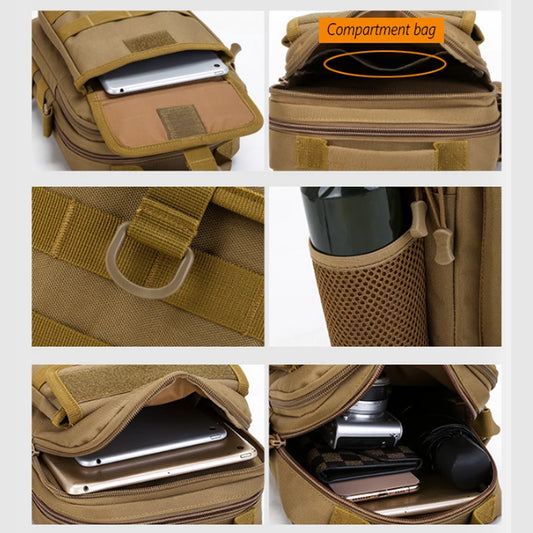 600d nylon multifunctional tactical molle shoulder crossbody messenger bag - product image