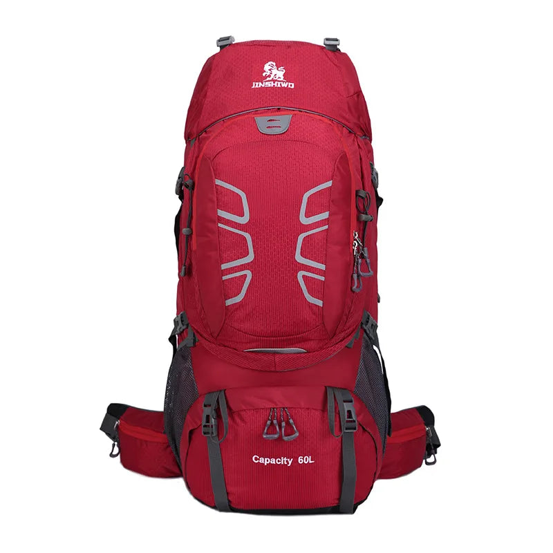 60l oxford mountaineering backpack with reflective stripe and detachable system - product image