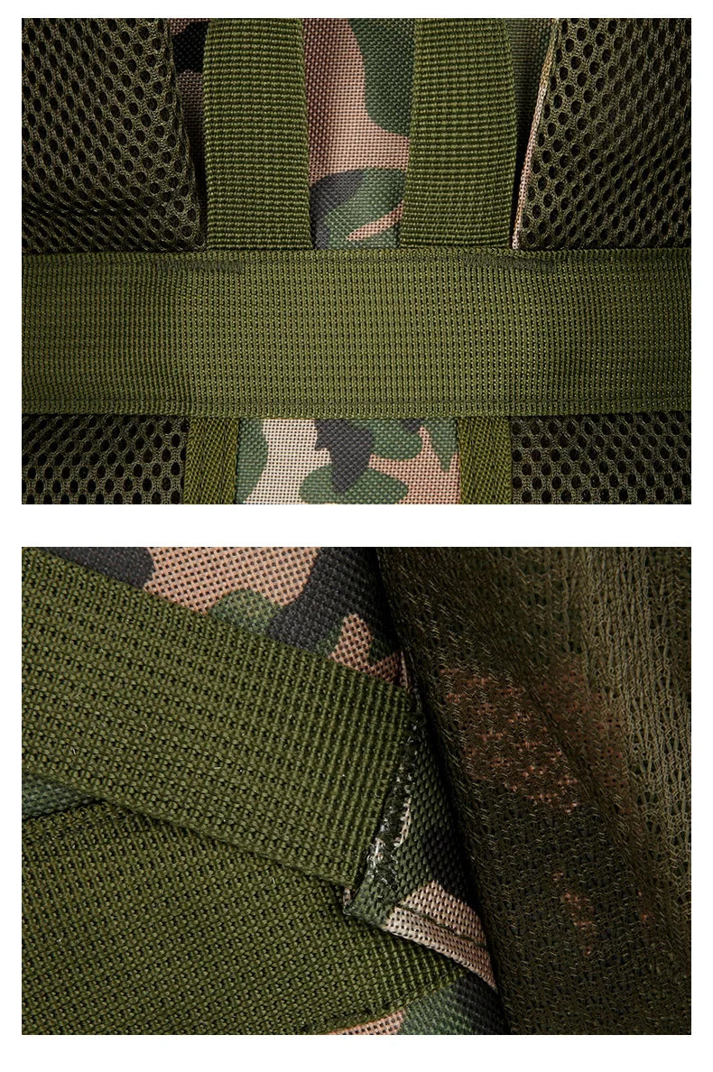 90l softback tactical molle climbing backpack with oxford material and multi-pockets - product image