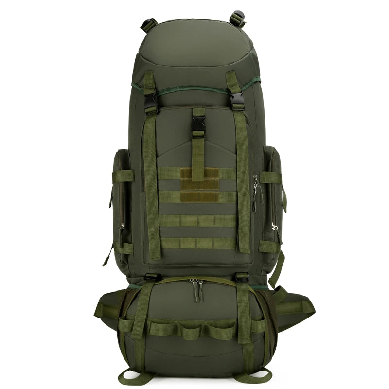 90l softback tactical molle climbing backpack with oxford material and multi-pockets - product image