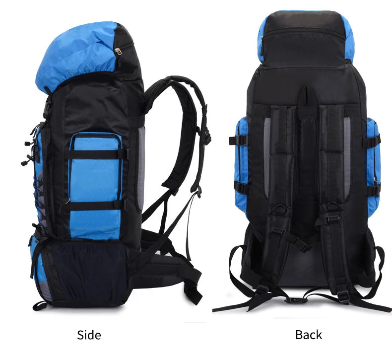 90l waterproof nylon tactical camping hiking climbing backpack - product image