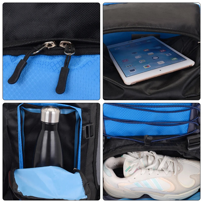 90l waterproof nylon tactical camping hiking climbing backpack - product image