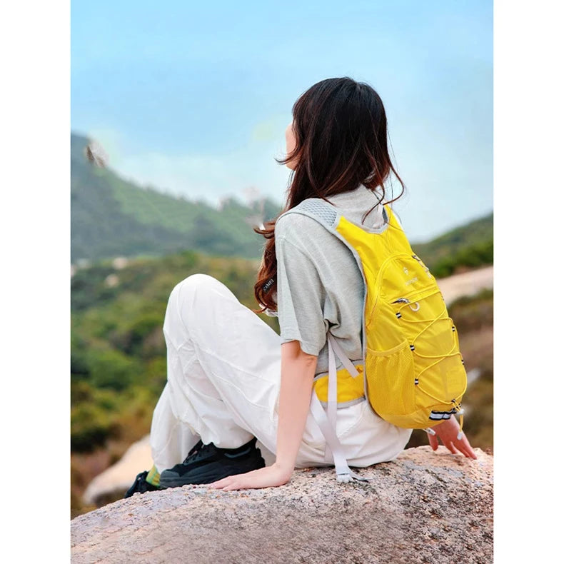 9l hydration climbing backpack with reflective strip and multiple storage pockets - product image