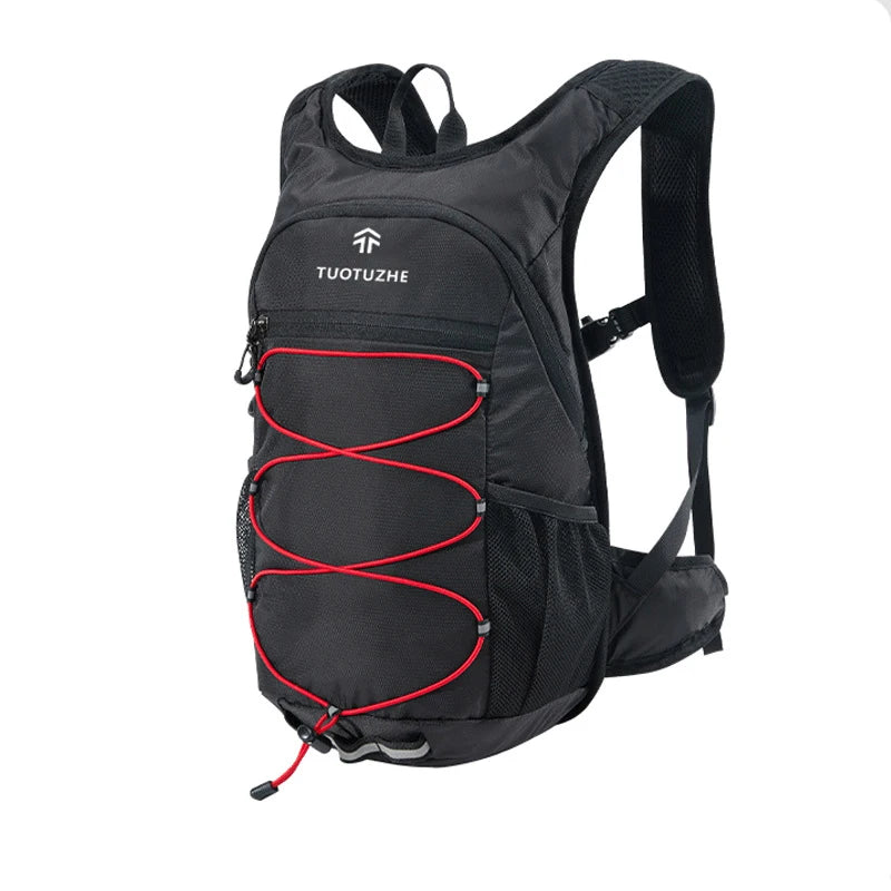 9l hydration climbing backpack with reflective strip and multiple storage pockets - product image