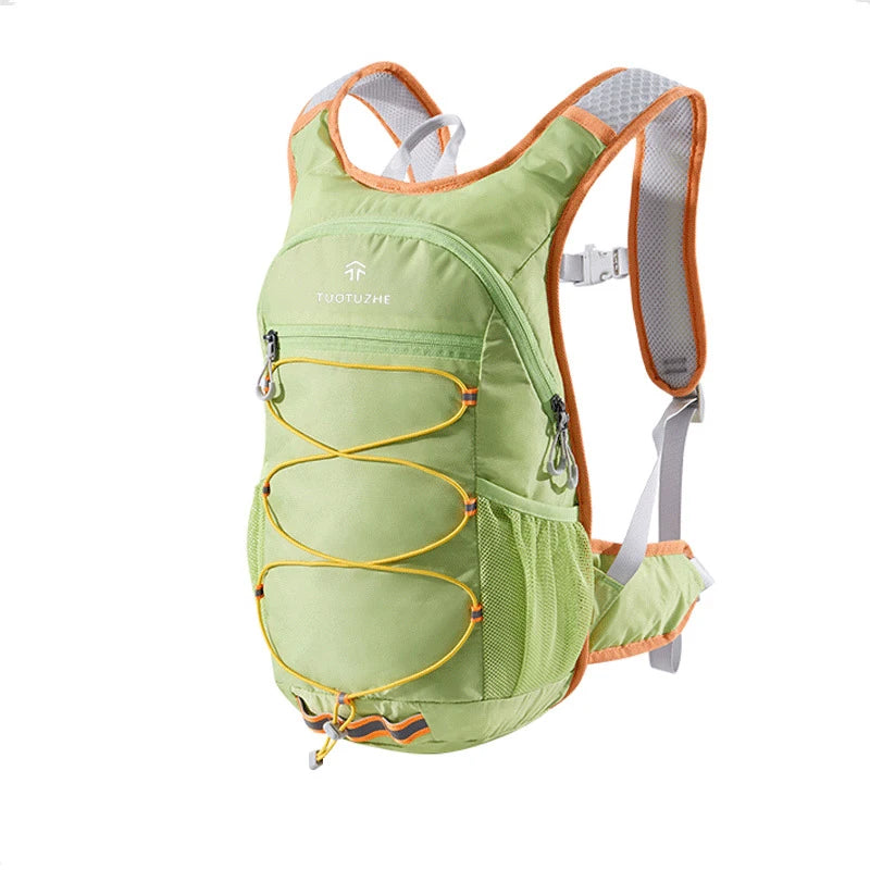9l hydration climbing backpack with reflective strip and multiple storage pockets - product image