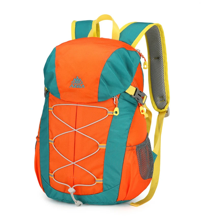 Climbing backpack with large capacity reflective stripe and lightweight nylon - product image
