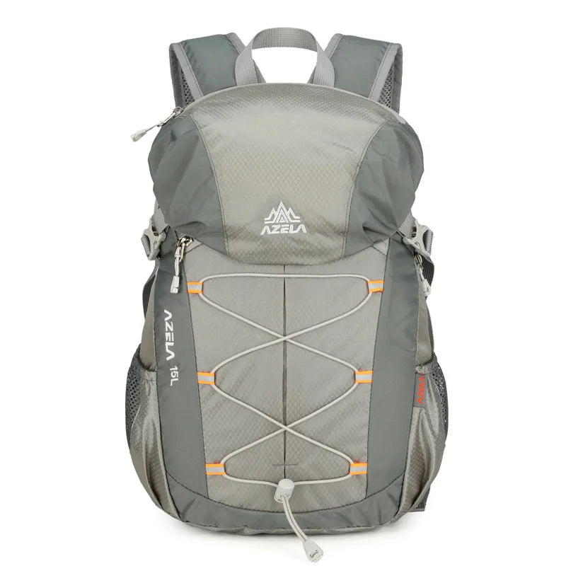 Climbing backpack with large capacity reflective stripe and lightweight nylon - product image