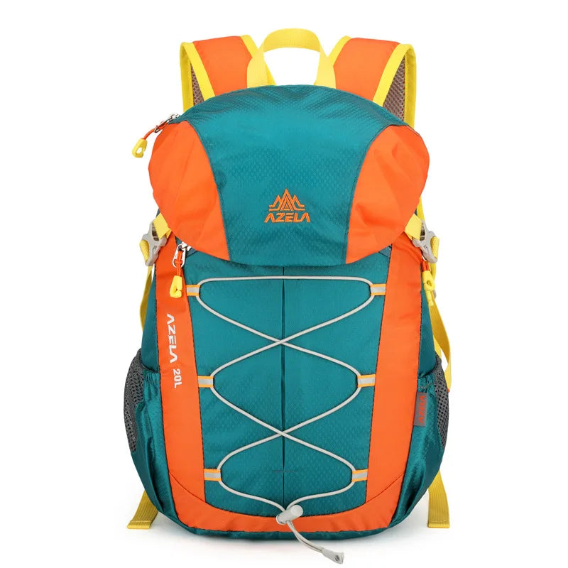 Climbing backpack with large capacity reflective stripe and lightweight nylon - product image