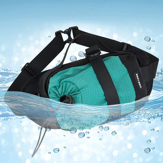 Climbing chest bag nylon multi-layer storage water bottle holder - product image
