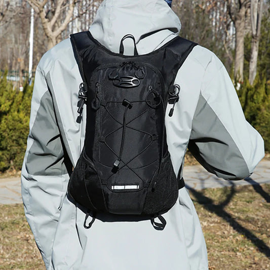 Cycling sport backpack with hydration system multilayer storage oxford nylon - product image