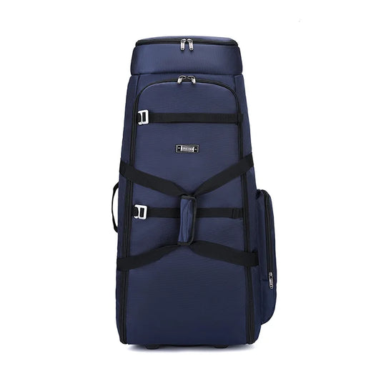 Durable oxford golf travel bag with wheels and multi-compartment storage - product image