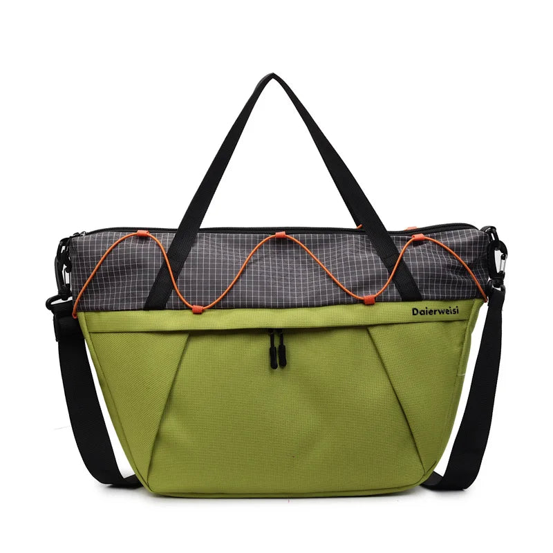 Fitness nylon yoga bag dry wet separation large capacity shoulder tote bag - product image
