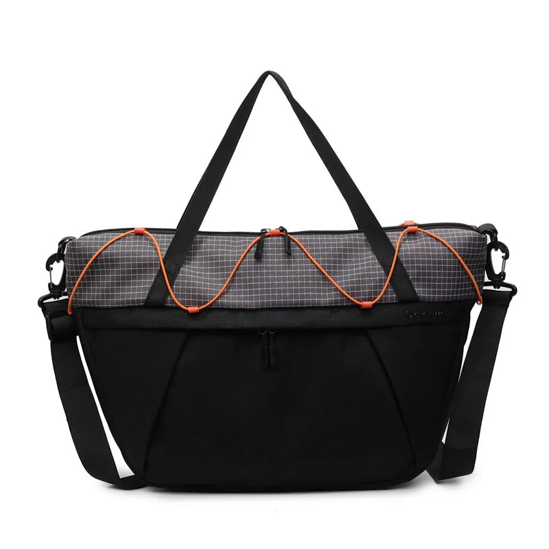 Fitness nylon yoga bag dry wet separation large capacity shoulder tote bag - product image