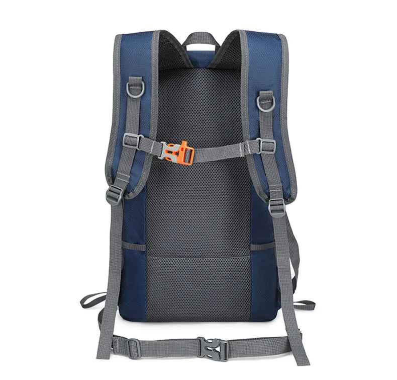 Foldable waterproof oxford outdoor camping hiking backpack with multiple pockets - product image