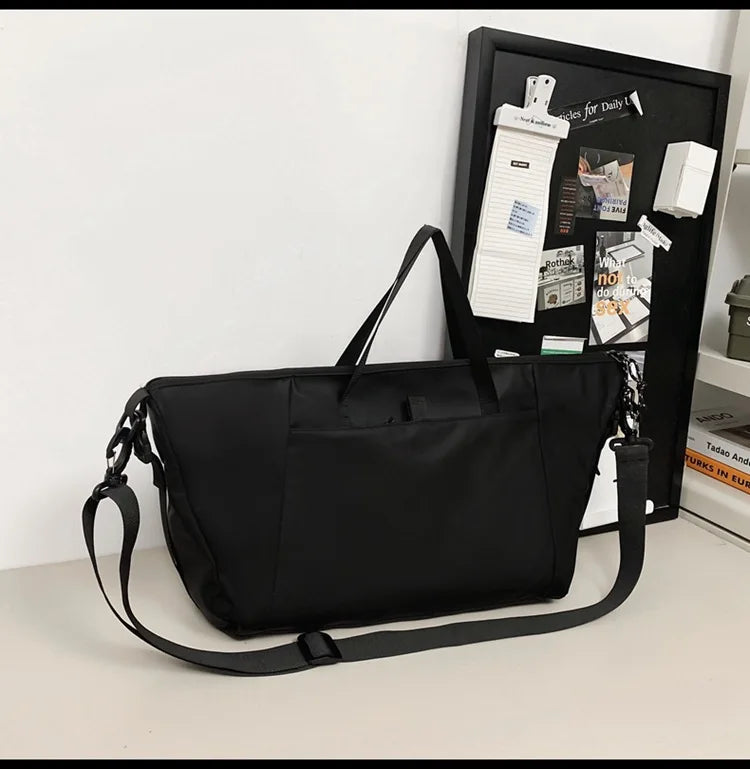 Gym bags travel shoulder crossbody multi-pocket large capacity weekender tote - product image