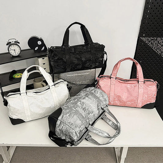 Gym yoga bag dry wet separation sports duffel outdoor hiking camping satchel - product image
