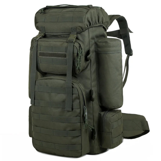 Large capacity nylon climbing camping mountaineering backpack - product image